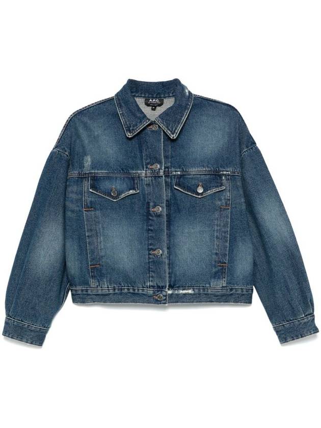 A.P.C. Cally Denim Short Jacket Clothing - A.P.C. - BALAAN 1