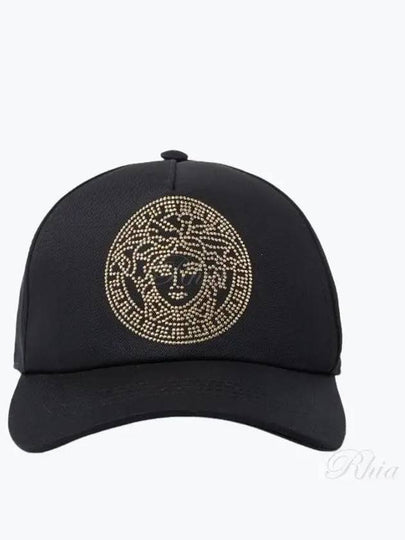 Stud Medusa Baseball Ball Cap Black - VERSACE - BALAAN 2