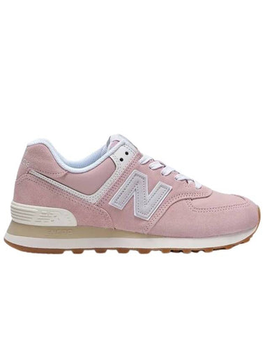 574 Low Top Sneakers Light Pink Angora - NEW BALANCE - BALAAN 1