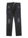 Men's Clean Wash Skater Jeans Black - DSQUARED2 - BALAAN 2