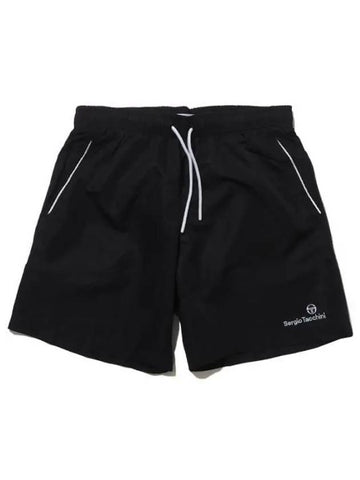 Sergio Takani ROB 021 SHORT MVS23 39172 Black WHITE ROB shorts - SERGIO TACCHINI - BALAAN 1