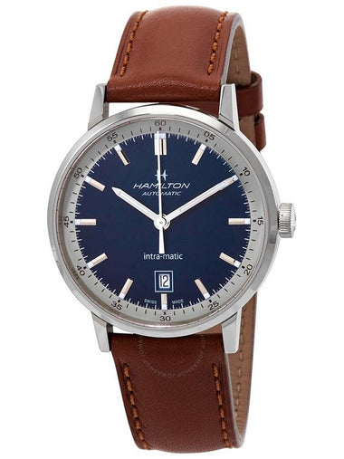 Hamilton American Classic Automatic Blue Dial Men's Watch H38425540 - HAMILTON - BALAAN 1