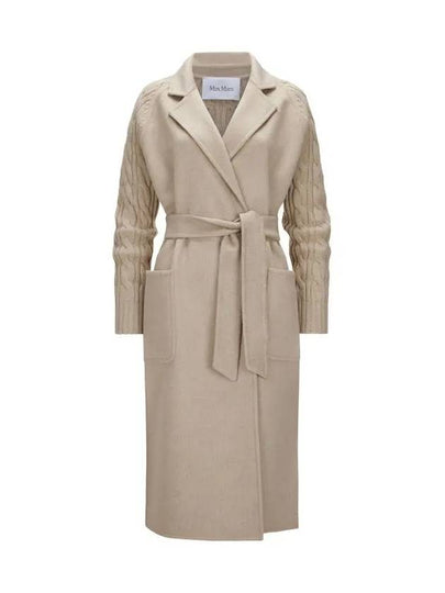 HELLO Cashmere Knit Belt Coat 2313160139 002 - MAX MARA - BALAAN 2