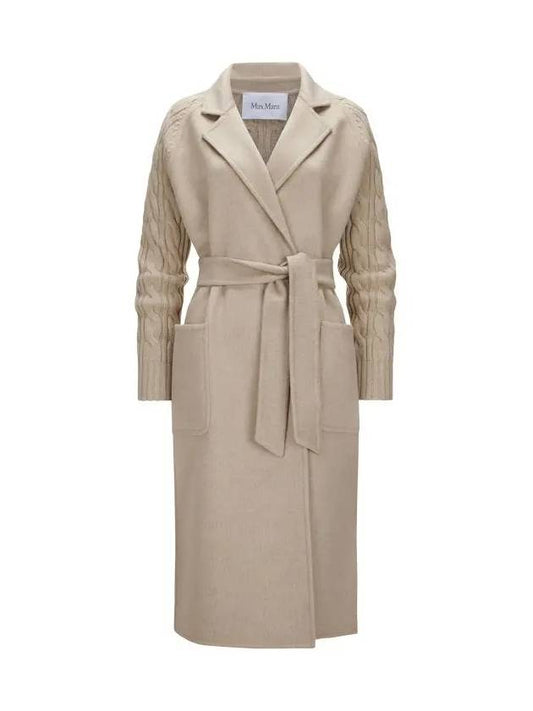 HELLO Cashmere Knit Belt Coat 2313160139 002 - MAX MARA - BALAAN 2