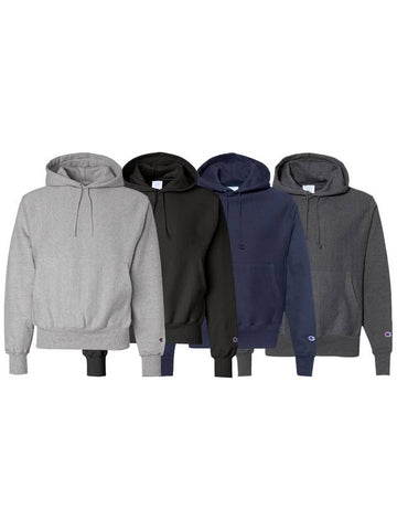 Reverse Weave Pullover Unisex Brushed Hoodie - CHAMPION - BALAAN 1