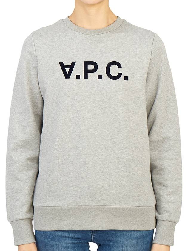 VPC Logo Sweatshirt Grey - A.P.C. - BALAAN 4