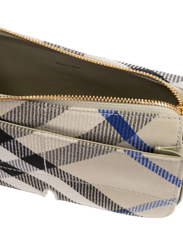 Snip Check Cross Bag Lichen - BURBERRY - BALAAN 6