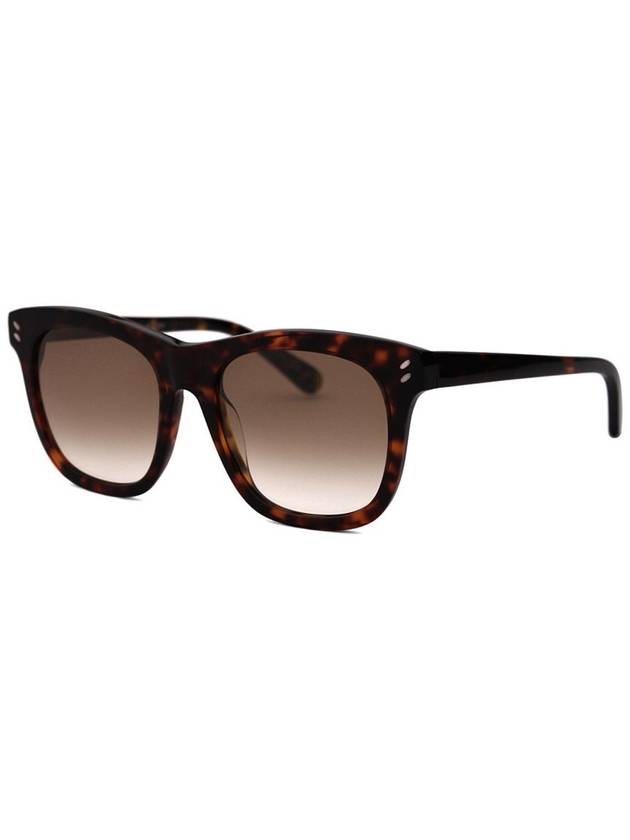 Stella McCartney SC0001S 003 officially imported square horn rimmed luxury sunglasses - STELLA MCCARTNEY - BALAAN 1