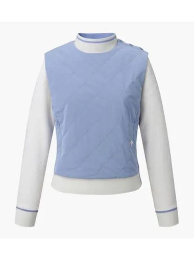 GOLF Women s Hybrid Windproof Sweater DP42WFKPO3 - DESCENTE - BALAAN 1