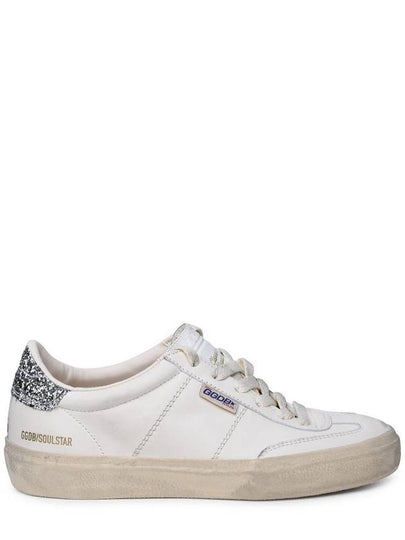 Soul Star Glitter Tab Low Top Sneakers White - GOLDEN GOOSE - BALAAN 2