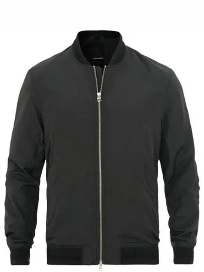 Thom Wool Twill Bomber Jacket Black - J.LINDEBERG - BALAAN 2