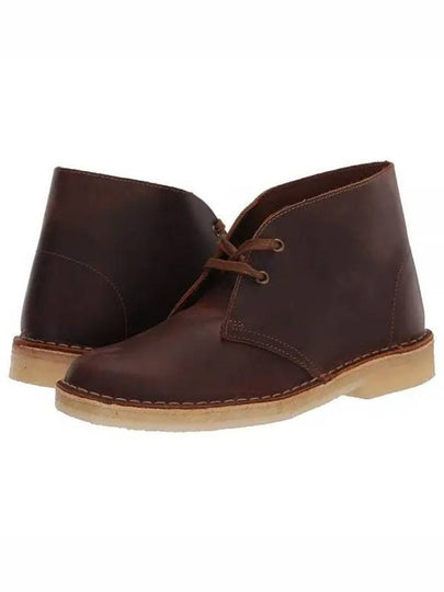 Originals Desert Leather Ankle Boots Beeswax Brown - CLARKS - BALAAN 2