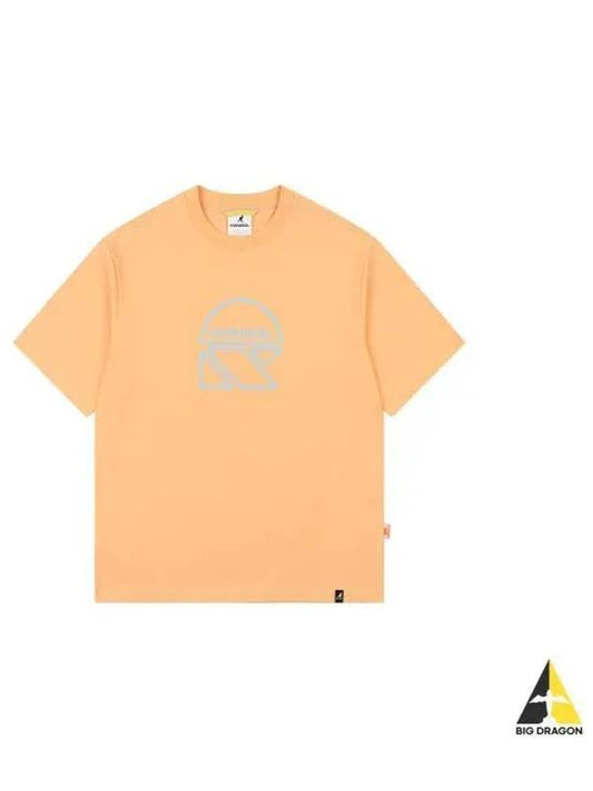 CRS Helmet Logo T Shirt 9022 Orange - KANGOL - BALAAN 1