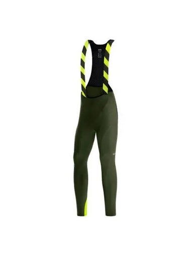 GOREWEAR C3 Thermo Bib Tights Utility Green Neon Yellow Men s Built in Pad - GOGORR - BALAAN 1