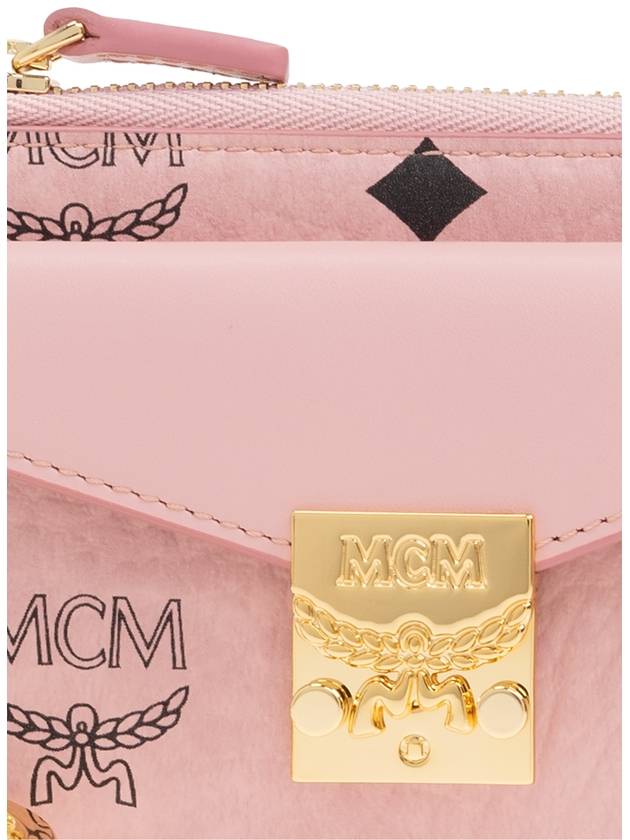 MCM Wallet With Keychain, Women's, Pink - MCM - BALAAN 5