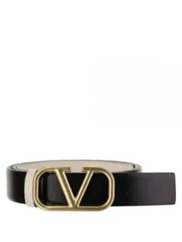 24 4W0T0T15 ZFR L60 4W2T0T15 V Logo Signature Reversible Belt 30MM 1231760 - VALENTINO - BALAAN 1