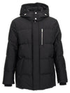 Cloud 3Q Hooded Down Padding Black - MOOSE KNUCKLES - BALAAN 1