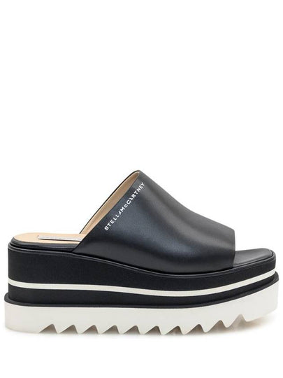 Sneak Ellis Platform Slippers Black - STELLA MCCARTNEY - BALAAN 2