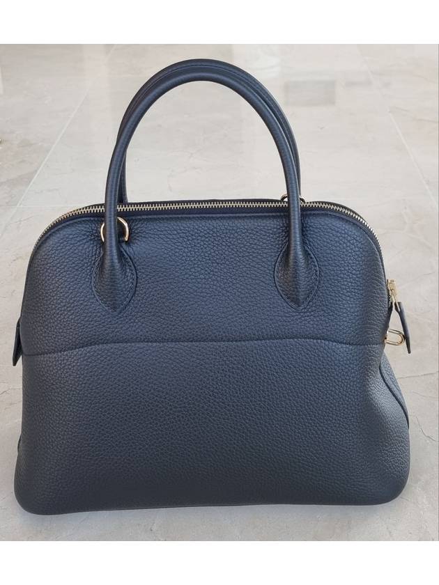 Bolide 31 Bag Clemence Gold Hardware Noir - HERMES - BALAAN 3