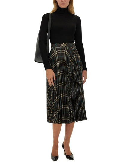 Burberry Squared Skirt - BURBERRY - BALAAN 2