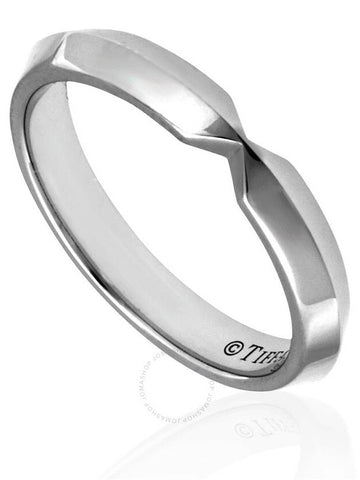 Tiffany Setting Ring Nesting Narrow Band Ring, Size 5.5 - TIFFANY & CO. - BALAAN 1