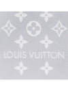 LV Essential Monogram Wool Scarf Light Grey - LOUIS VUITTON - BALAAN 4