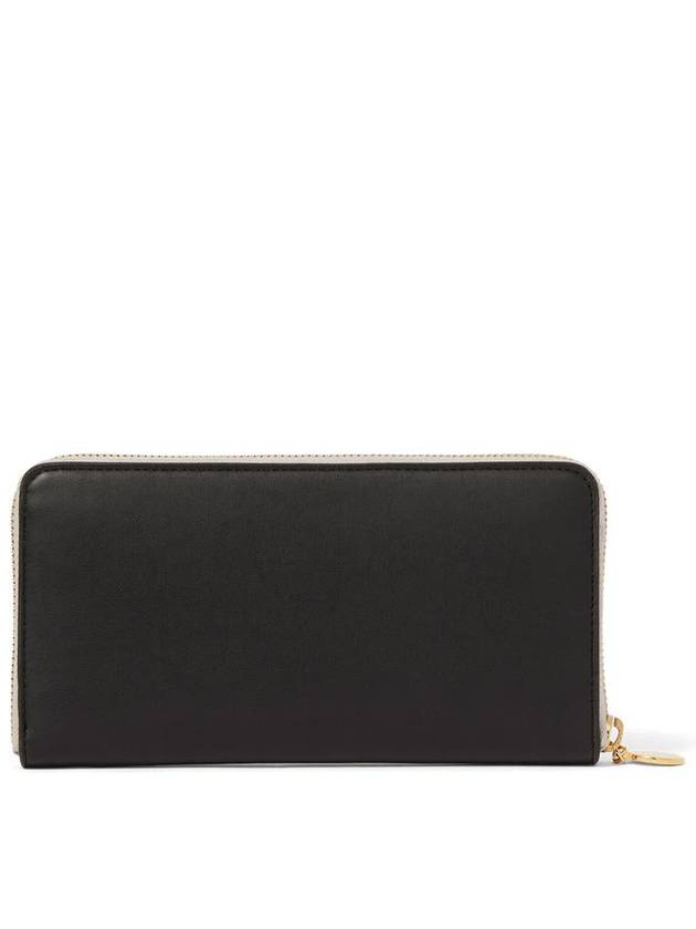 logo zipper long wallet black - STELLA MCCARTNEY - BALAAN 4