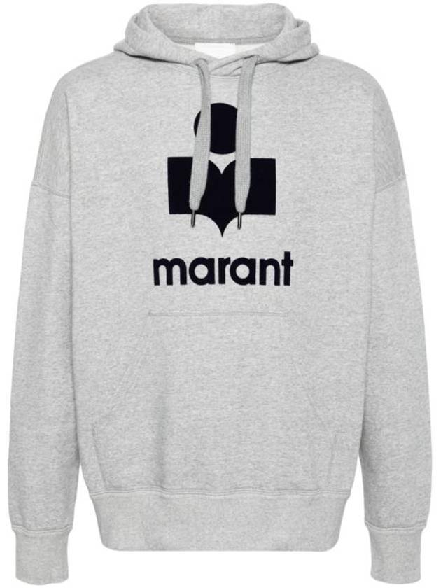 Miley Big Logo Hoodie Grey - ISABEL MARANT - BALAAN 2