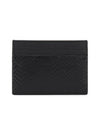 Cassandre Logo Card Wallet Black - SAINT LAURENT - BALAAN 4