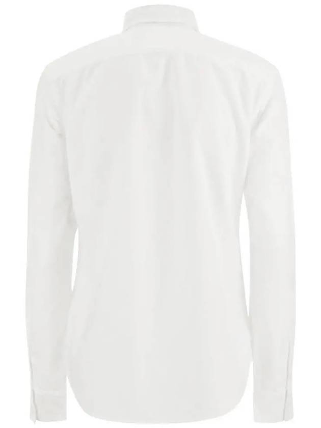 Pony Classic Fit Long Sleeve Shirt White - POLO RALPH LAUREN - BALAAN 4