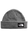 Salty Lined Ribbed Acrylic Beanie Grey - THE NORTH FACE - BALAAN 2