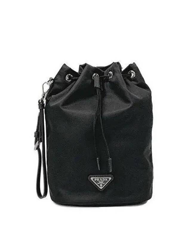 1NS369 Triangle Logo Re Nylon Drawstring 1052538 - PRADA - BALAAN 1