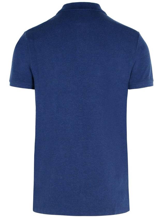 Polo Ralph Lauren Navy Cotton Polo Shirt - POLO RALPH LAUREN - BALAAN 3