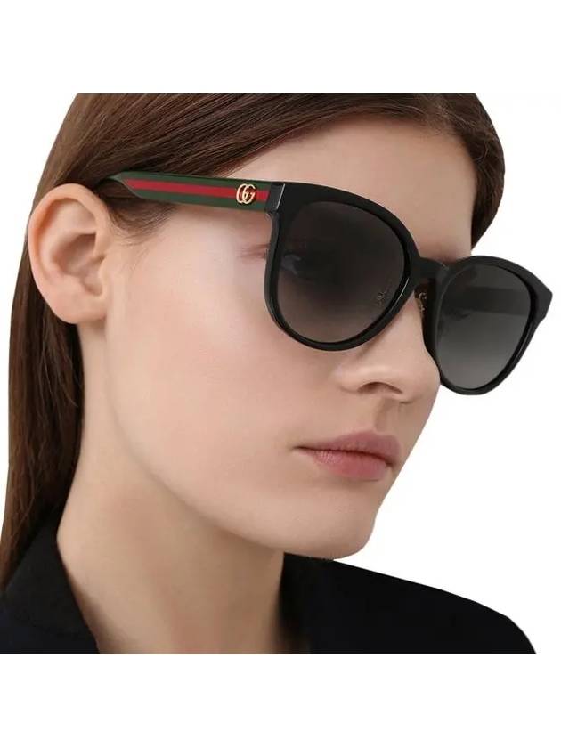 Eyewear Round Sunglasses Black - GUCCI - BALAAN 2