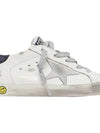 Women's Navy Tab Superstar Low Top Sneakers White - GOLDEN GOOSE - BALAAN 4