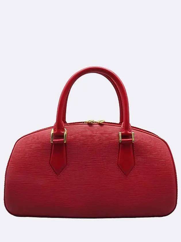 M5208E Red Epi Leather Jasmine Tote Bag - LOUIS VUITTON - BALAAN 1