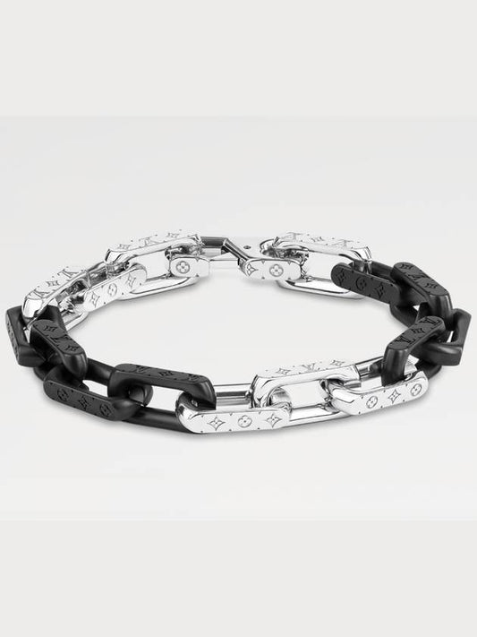 Monogram Chain Bracelet Silver - LOUIS VUITTON - BALAAN 2