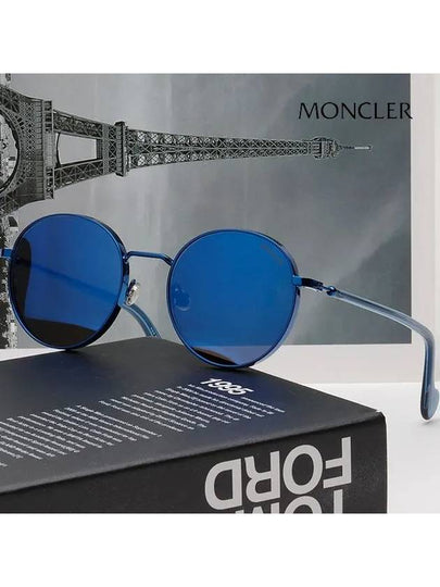 Sunglasses ML0146 90X Transparent Blue Mirror - MONCLER - BALAAN 2