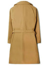 Double Breast Belt Single Coat Camel - A.P.C. - BALAAN 3