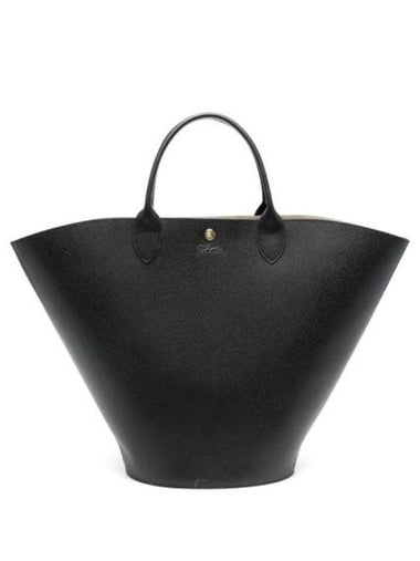 Epure XL Leather Tote Bag Black - LONGCHAMP - BALAAN 1