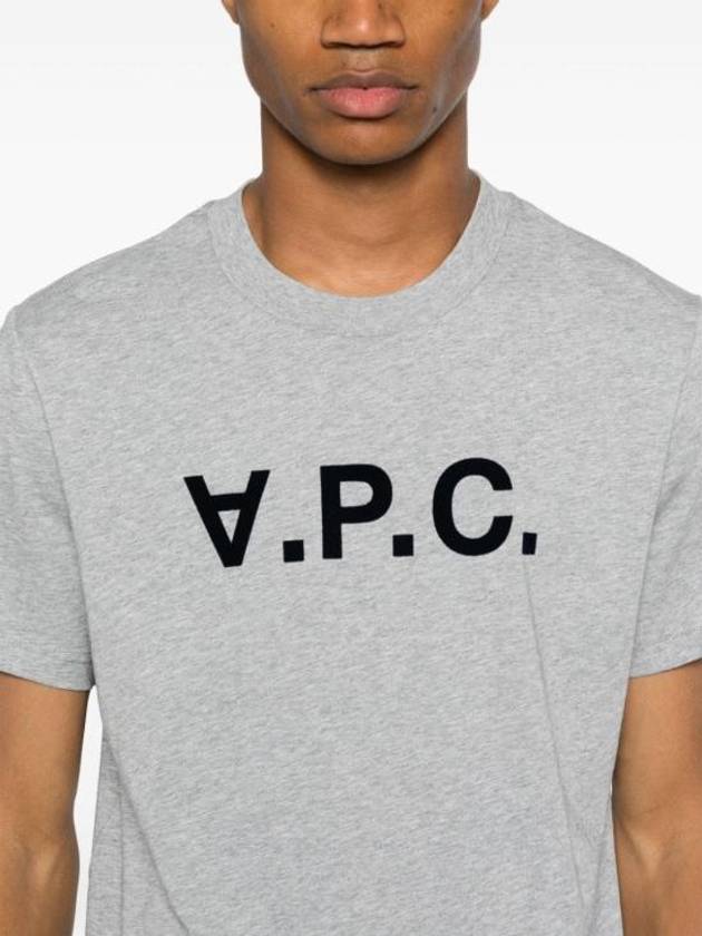 Standard Grand VPC Short Sleeve T-Shirt Grey - A.P.C. - BALAAN 7