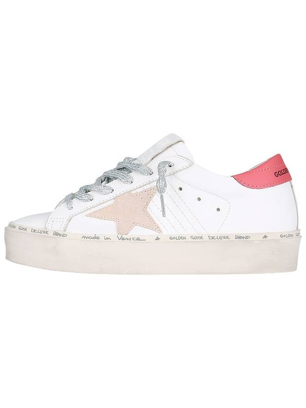 Hi Star Leather Low Top Sneakers Pinlk White - GOLDEN GOOSE - BALAAN 4