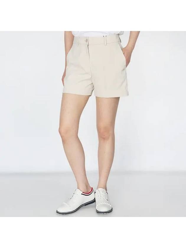 Gwen Shorts Almond Milk - J.LINDEBERG - BALAAN 2