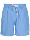 logo embroidery swim shorts sky blue - POLO RALPH LAUREN - BALAAN 1