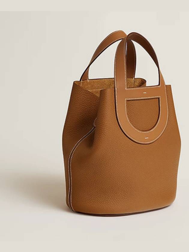 In The Loop 23 Tote Bag Brown - HERMES - BALAAN 5