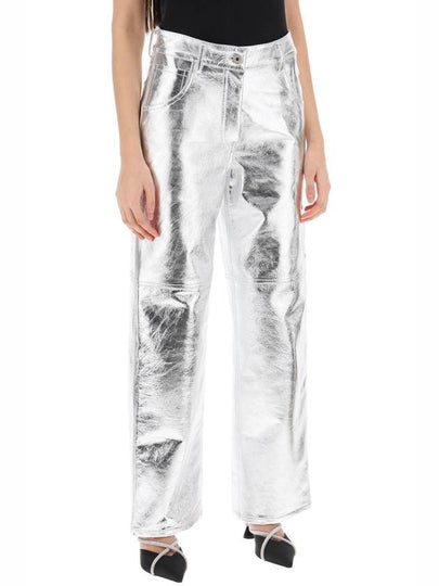 sterling pants in laminated leather - INTERIOR - BALAAN 2