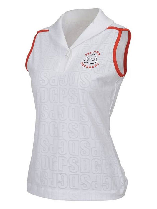 Mesh Logo JQD Sleeveless WH - PASSARDI - BALAAN 2