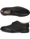 Men's Classic Long Wing Brogue Lace Up Brogue Shoes Black - THOM BROWNE - BALAAN 2