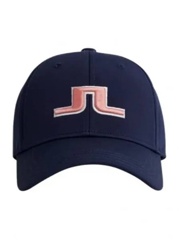 Anga Embroidered Logo Ball Cap Navy - J.LINDEBERG - BALAAN 1