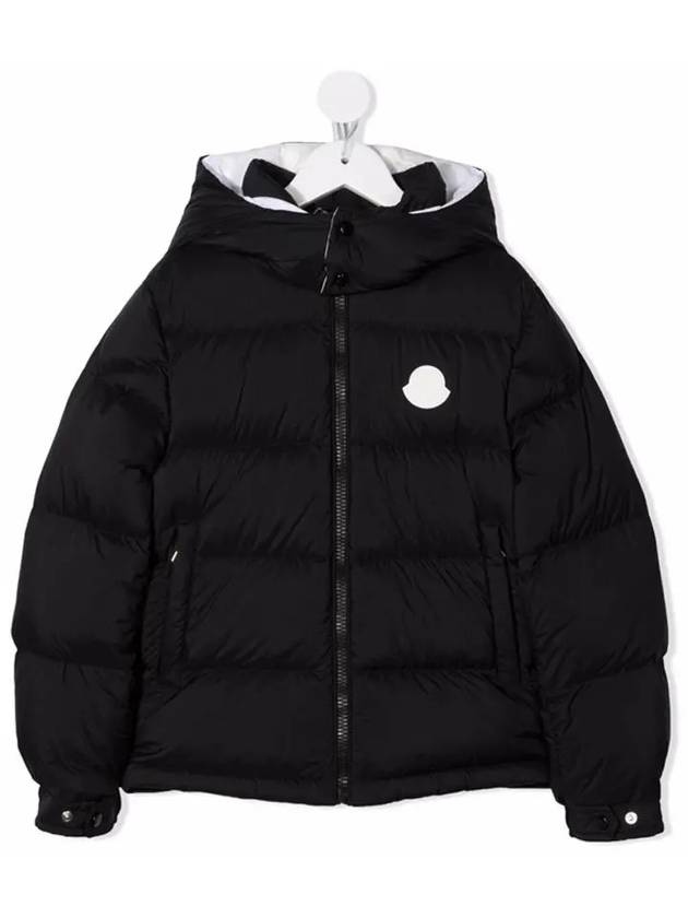 Kids Logo Print Hood Padding 1A53F 20 53333 999 - MONCLER - BALAAN 1